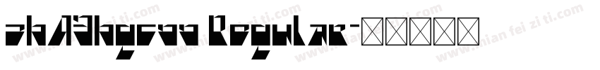 zh43hgcss Regular字体转换